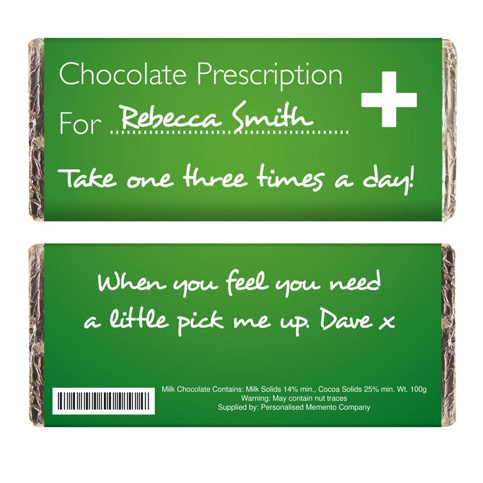 Chocolate Prescription Bar